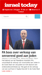 Mobile Screenshot of israeltoday.nl
